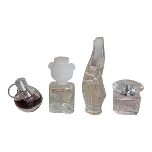 Perfume Lot Versace Bright Crystal, Moschino TOY 2, Azzaro Wanted Girl, DK Cashm